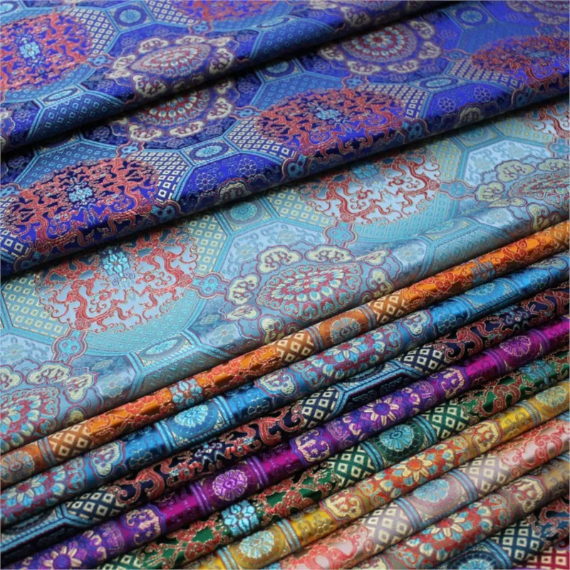 أزياء السينما والتلفزيون على الطراز الصيني، زخارف من القماش، وسائد رمي من قماش الجاكار المنسوج، حرير الديباج العتيق #2