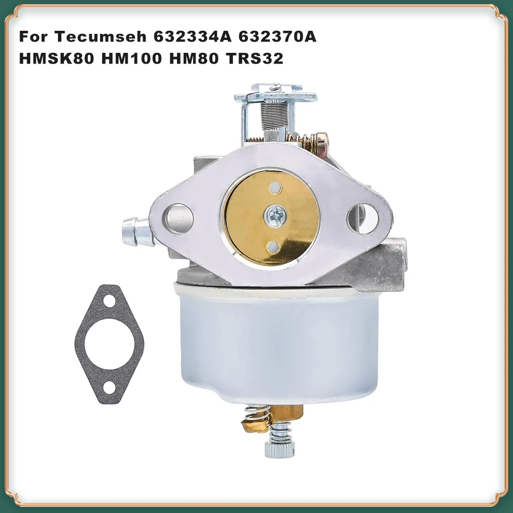

Carburetor for Tecumseh HMSK80, HM100, HM80, TRS32 Engines - Replaces 632334A & 632370A