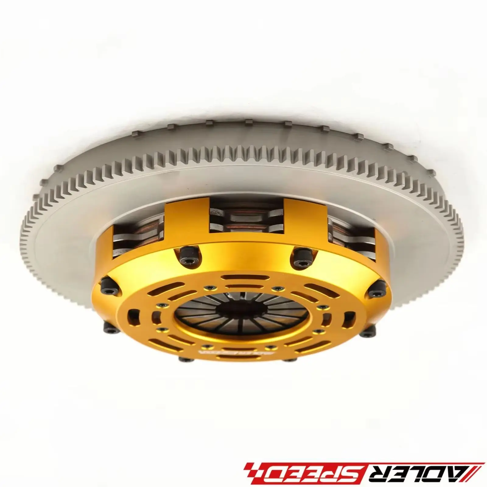 S+ ADLERSPEED 7.25" (185mm) KIT DOPPIO DISCO FRIZIONE RACE + VOLANTE Per 07-20 NISSAN 350Z 370Z INFINITI G35 G37