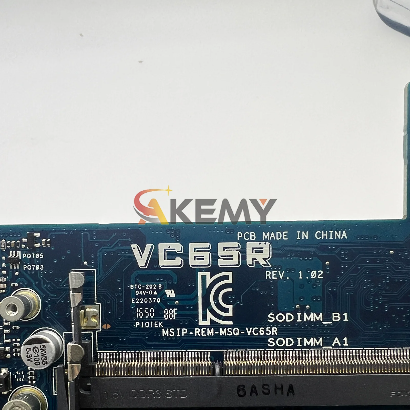 Placa base para ordenador portátil VC65 para placa base para portátil ASUS VivoMini VC65 Este artículo está en stock 100% pruebas OK envío rápido Alta calidad