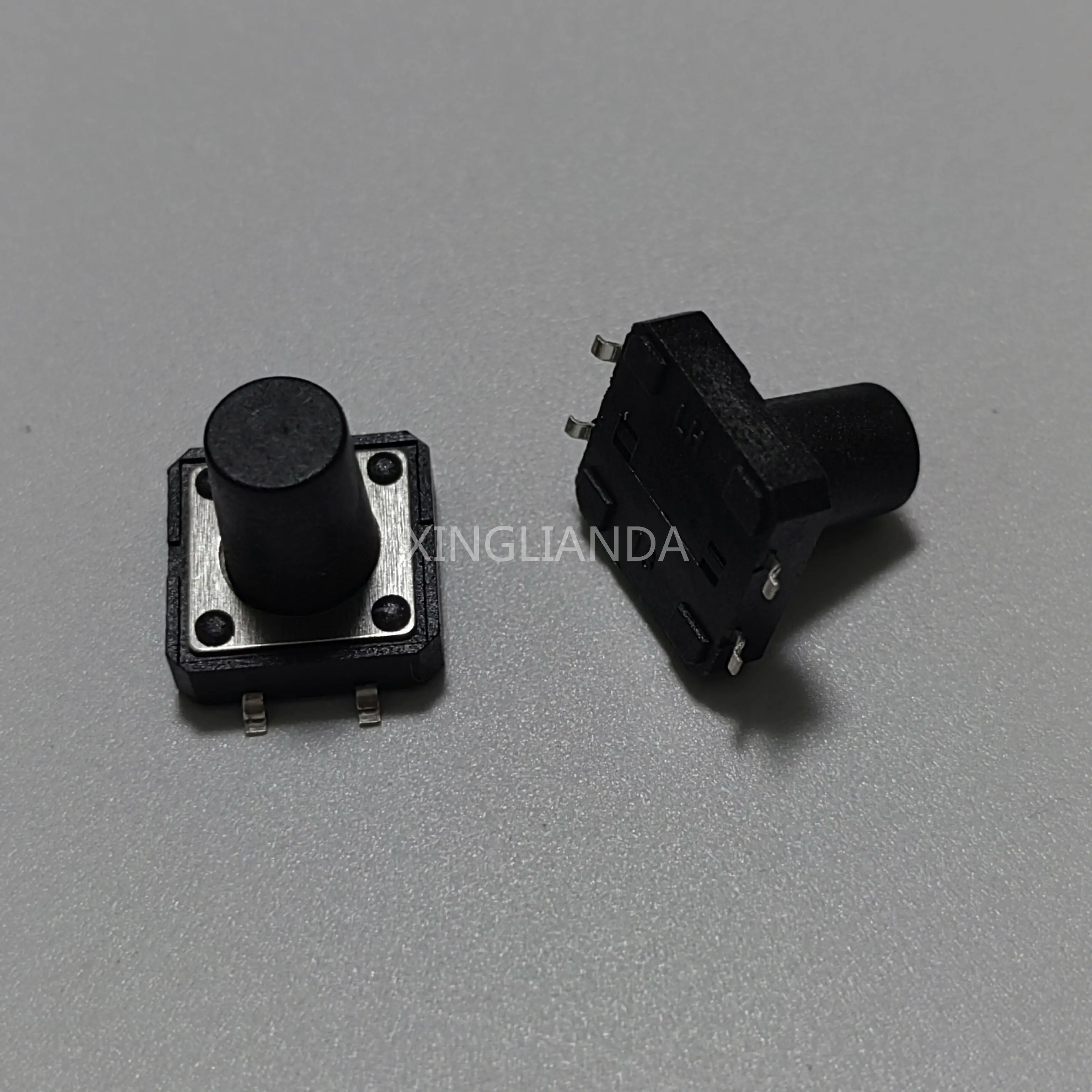 50PCS 12x12 SMD touch switch Push button micro switch SOP 4pin 12x12x4.3/5/6/7/8/9/10/12MM 12*12*4.3/5/6/7/8/10/11/12H