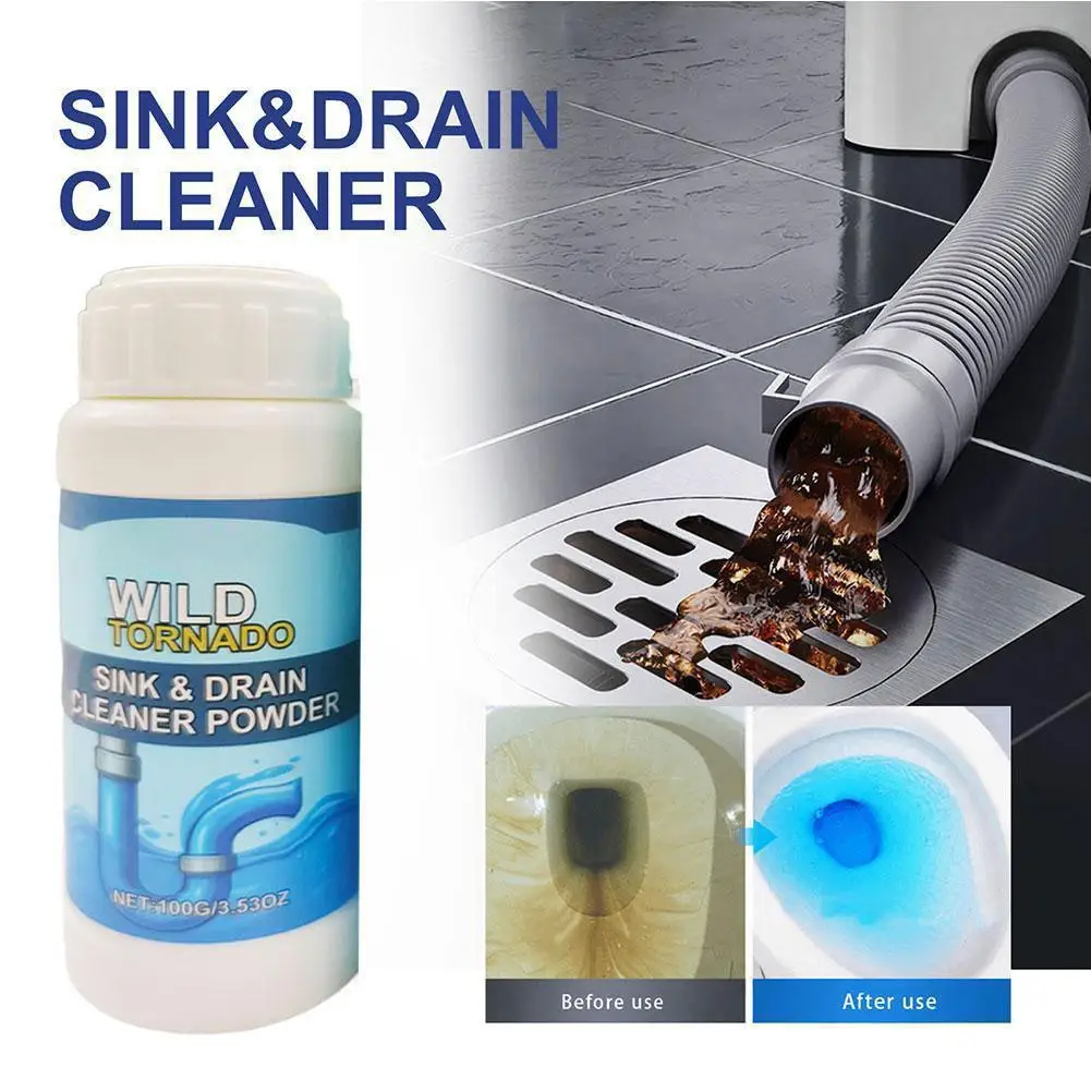 1/2/3/5 قطعة بالوعة و استنزاف نظافة قوية الأنابيب التجريف وكيل سريع رغوة بالوعة ومنظف الصرف لأنابيب المطبخ