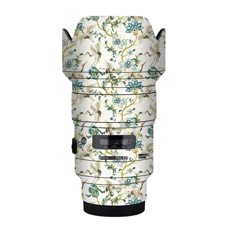 Защитная наклейка от царапин, кожу объектива для Sigma 50 F1.4 DG HSM ART 50 мм 1,4 Sony E-Mount, наклейка, виниловая пленка, покрытие