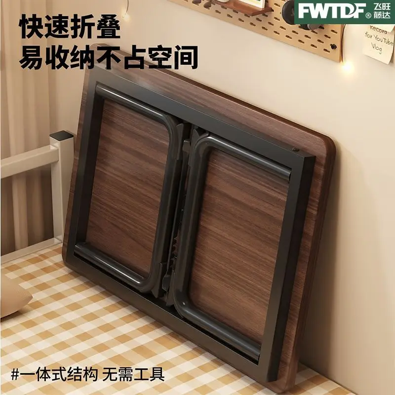 Adjustable Wooden Laptop Desk Foldable Portable Bed Table Multi-Angle Tilt Standing for Home Office Bedroom Sofa Use Adults
