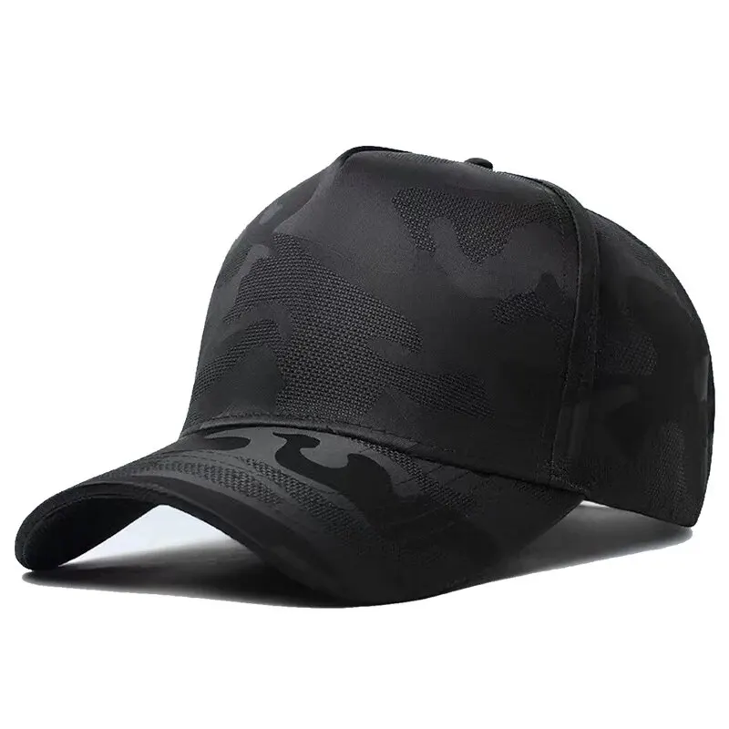 Unisex Solid Color Light Plate Camouflage Baseball Net Caps Spring and Summer Outdoor Adjustable Casual Hats Sunscreen Hat