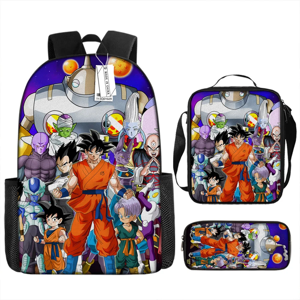 Dragon Ball 16 Inch Printed Daily Bookbags School Bag Rucksack Kids Backpack Cool Patternkids Children Gift Back To School