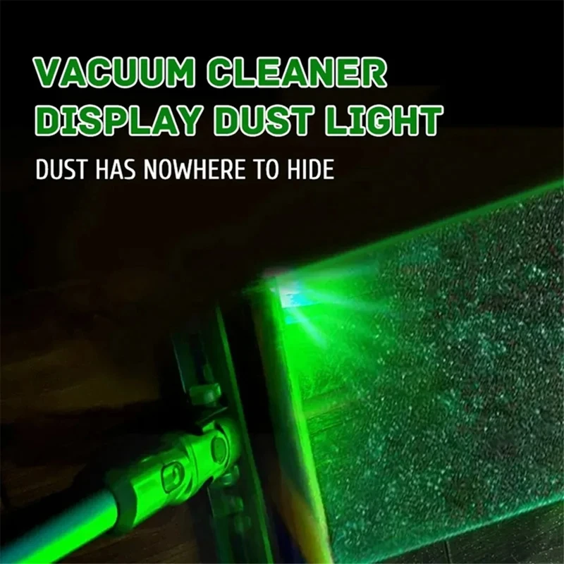 Laser Backlight For Vacuum Cleaner Dust Display LED Lamp Clean Up Dust, Pet Hair Vacuum Cleaner Accessories Attachment Pet Shop