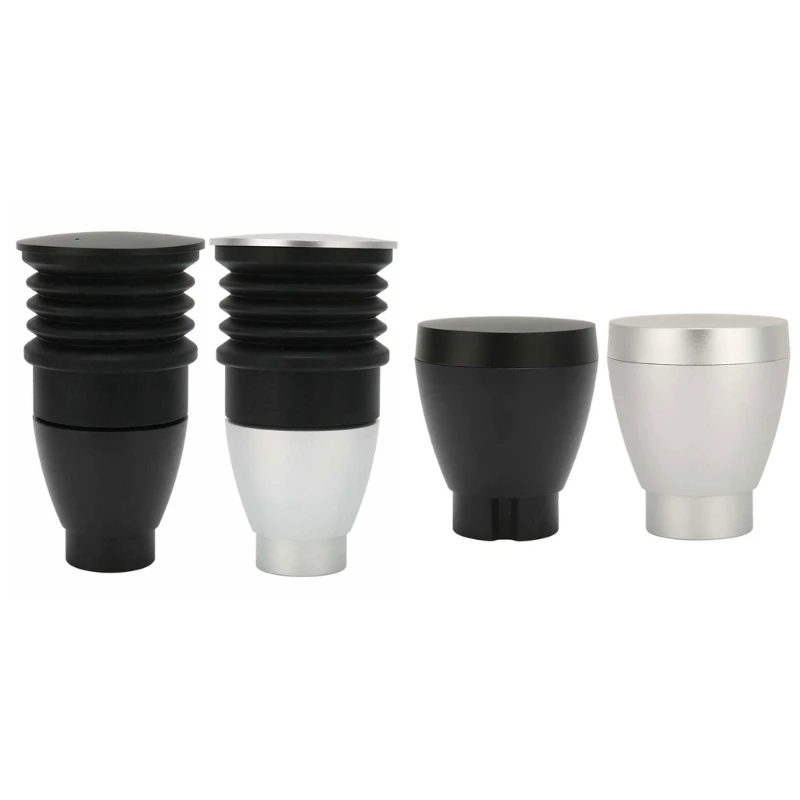 

D0AB Coffee Blowing Bean-Bin Alloy Silicone Coffee Grinder Manually Press Grinder General for-Eureka Purpose Bean-Bin