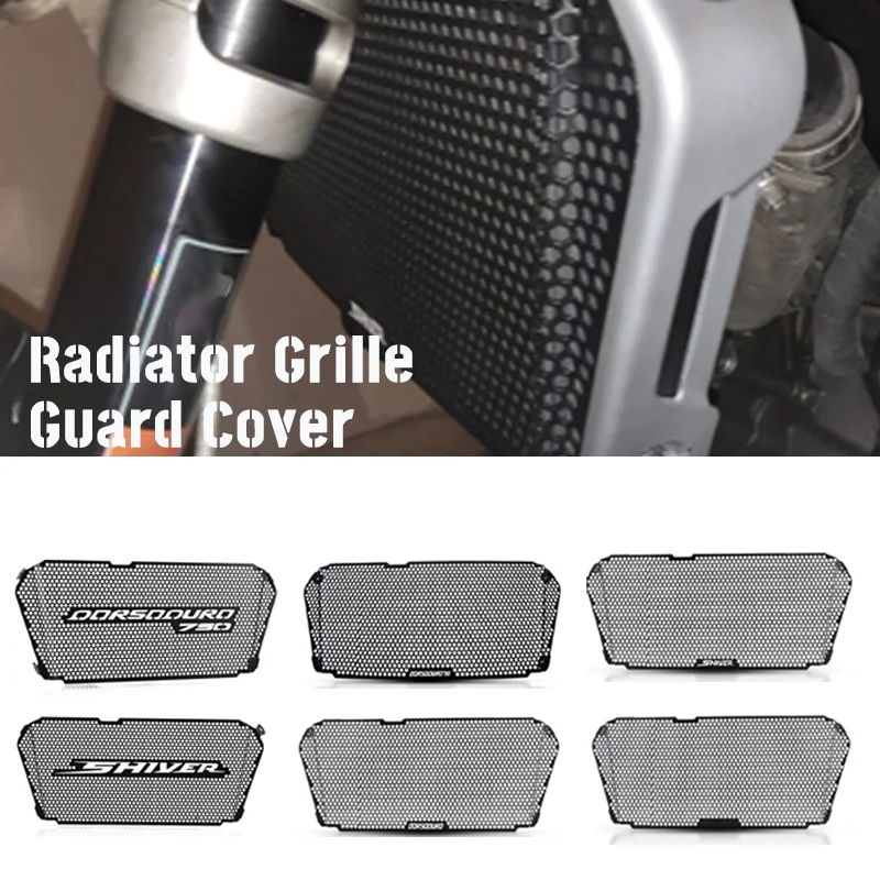 Radiator Guard For Aprilia Dorsoduro 750 Shiver SL 750 2007-2017 Shiver 900 ABS E4 2018-23 Radiator Protector Grille Guard Cover