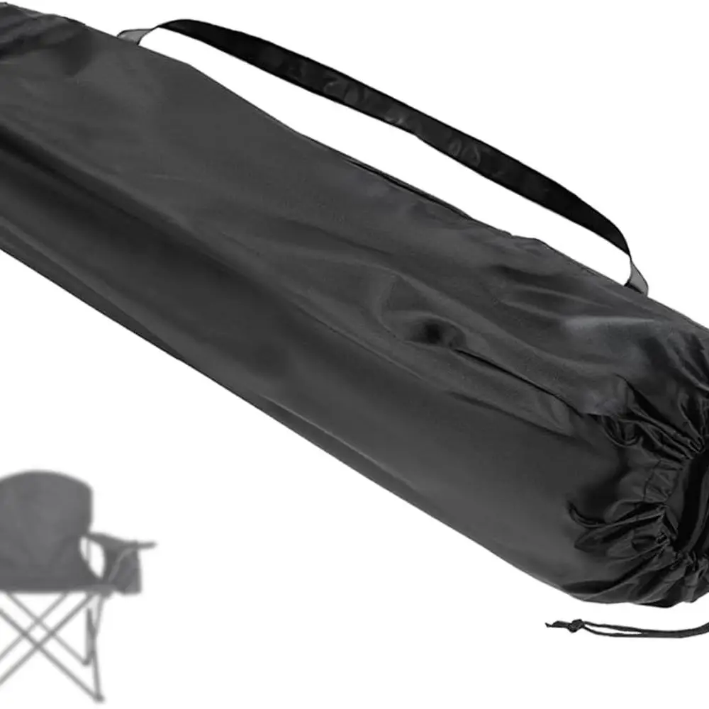 Bolsa de transporte de repuesto para silla plegable para acampar, funda de almacenamiento duradera y resistente a desgarros, compatible con Coleman, portátil, césped y la mayoría de los bolsillos