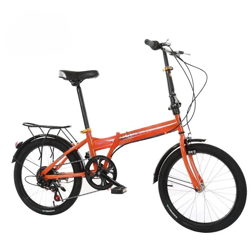 20 inch variable speed folding car, adult student bicycle bicycle