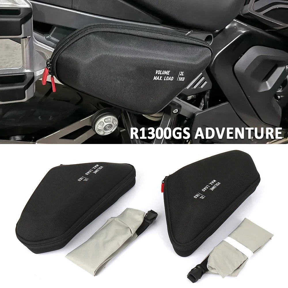 

For BMW R1300GS Adventure R 1300 GS R1300 GS ADV 2024 2025 Motorcycle Side 2L Frame Bag Storage Package Bags Waterproof Bag
