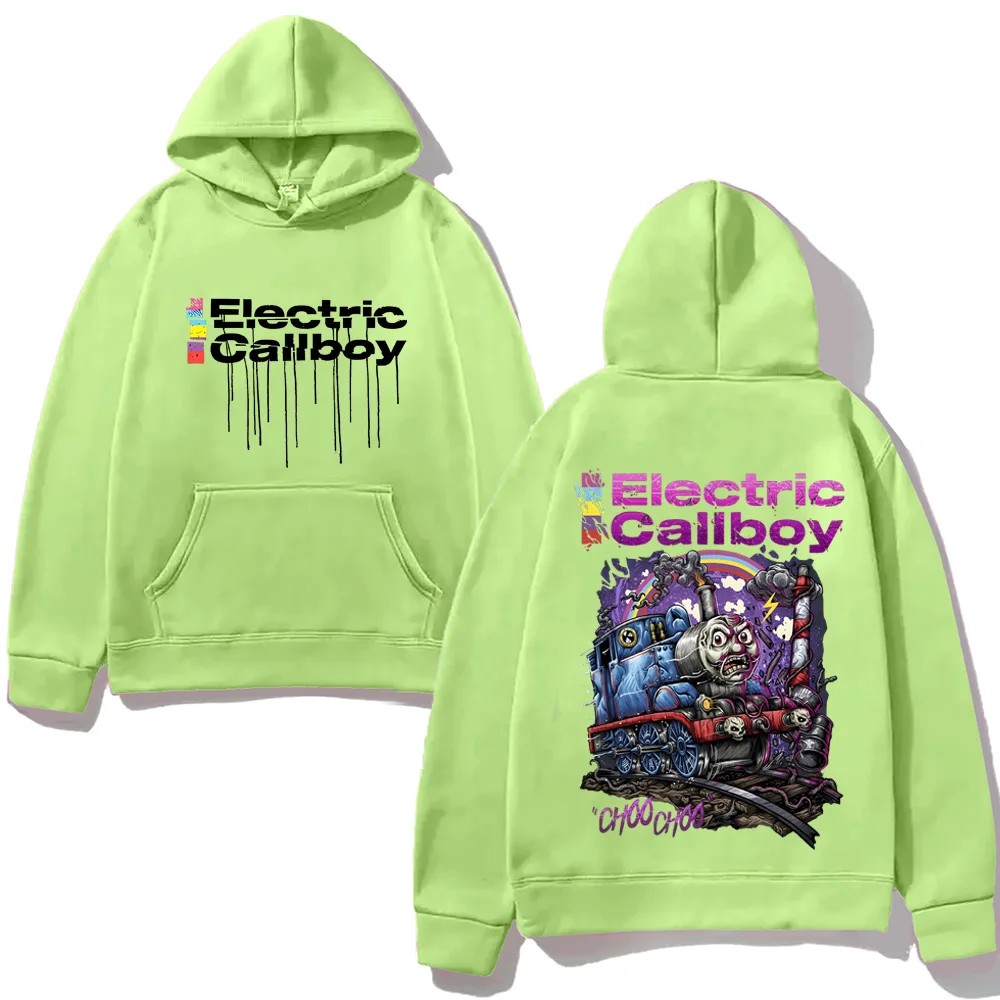 Callboy elétrico moletom com capuz punk 2025 novo álbum moda moletom impressão gráfica grunge roupas sudaderashoody retro de alta qualidade