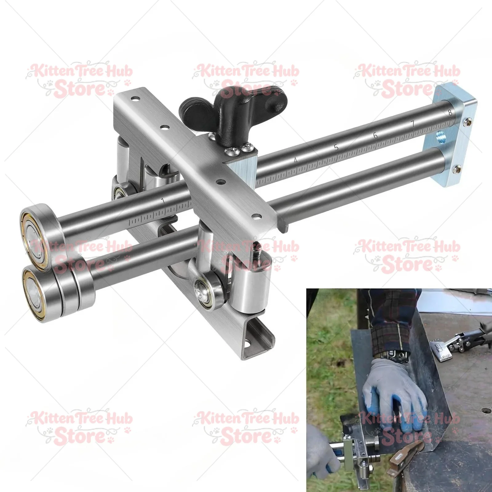 Metal Roof Roller Bender Portable Professional Metal Bending Processing Tool