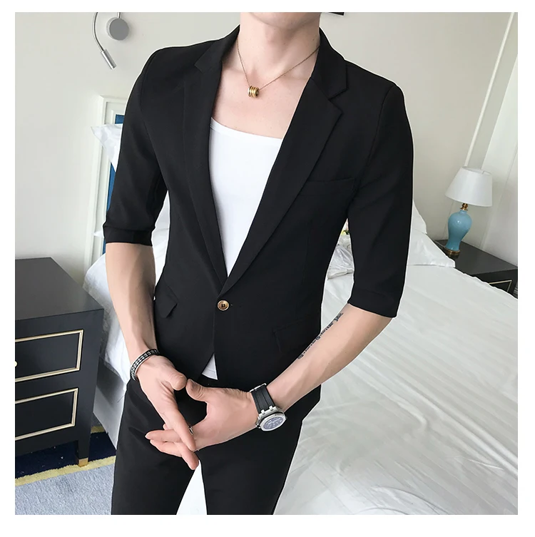 Black Suit Sets Male