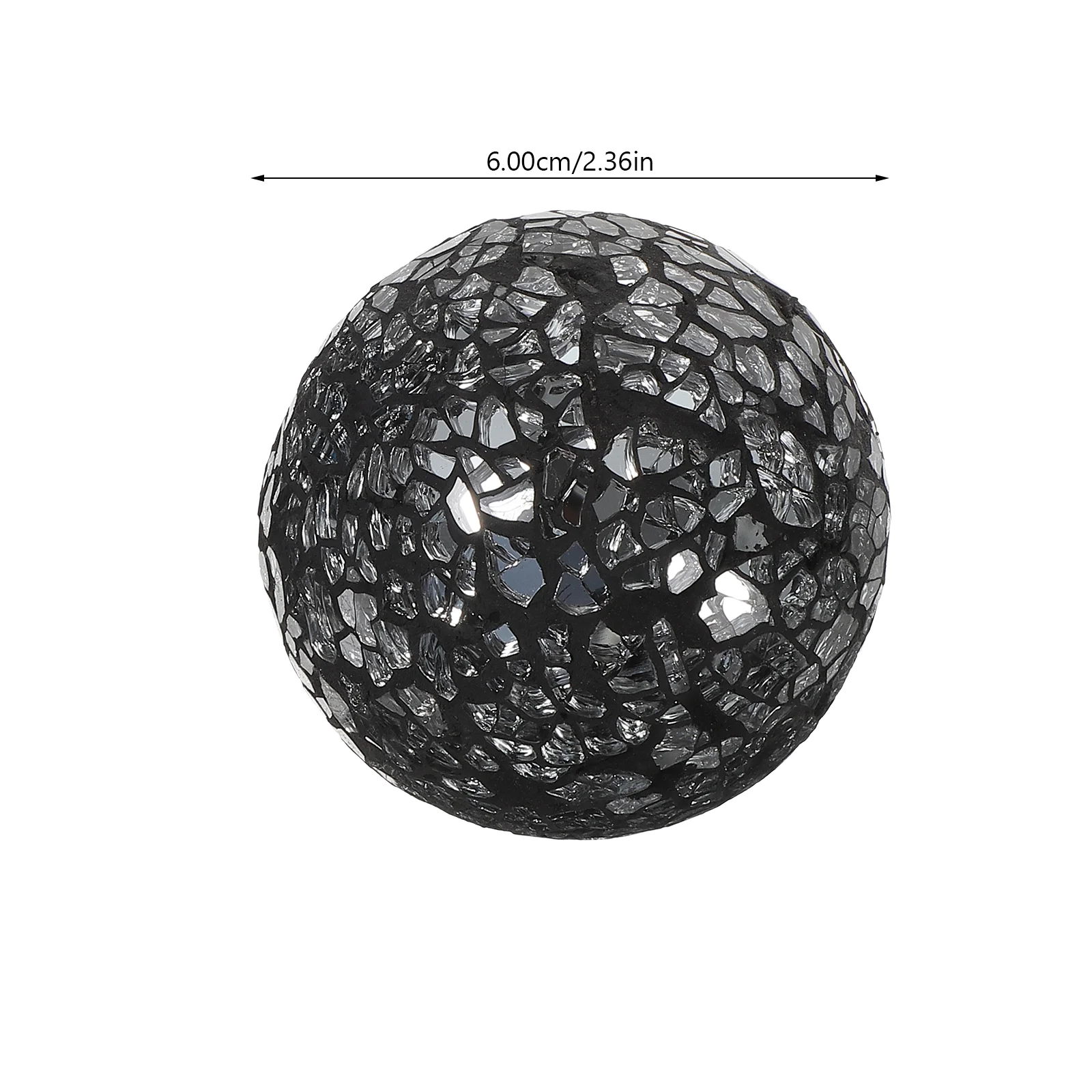 4 Pcs Mosaic Ball Home Decor Sphere Tabletop Desktop Ornament Accessories Vases