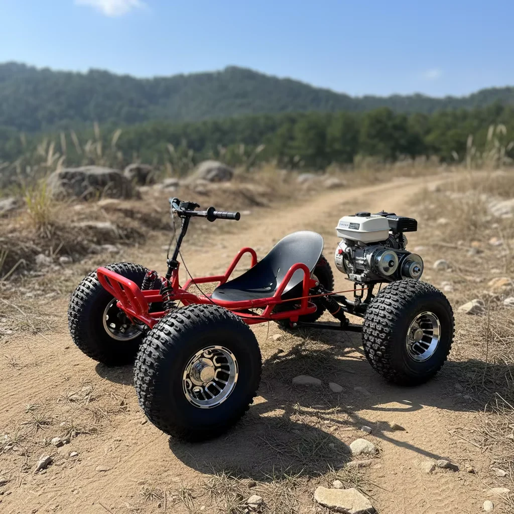 212cc 4-Stroke Gas Powered Go- - огляд і ціна Outdoor Power Wheels