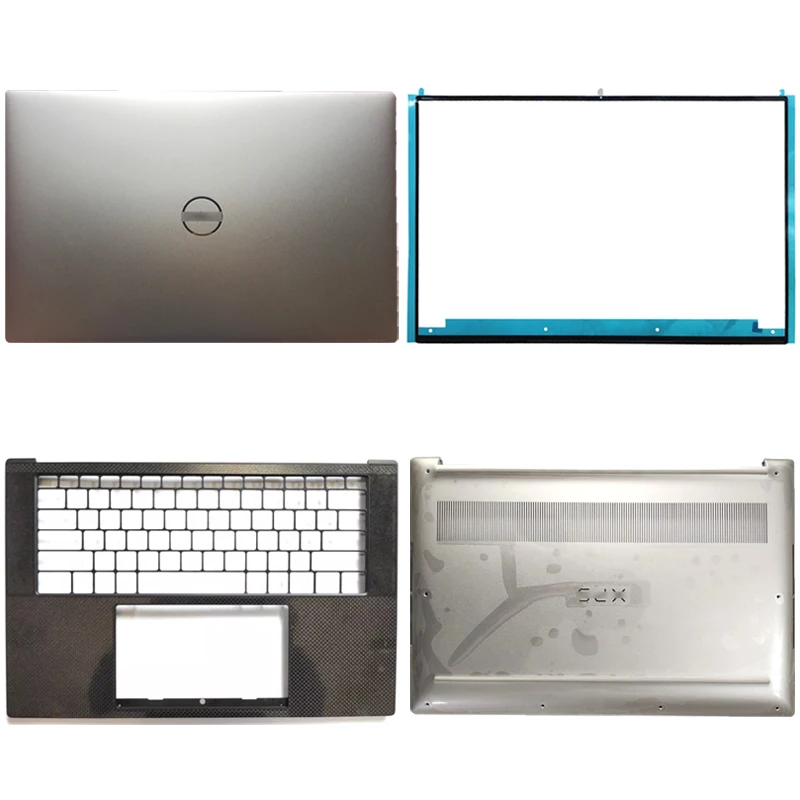 

For dell xps 15 9500 precision 5550 laptop lcd back cover/bottom case computer case/laptop palm rest with backlit keyboard