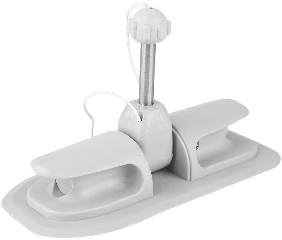 

‌PVC Paddle Holder Patch Mount - Universal Clip Bracket for Inflatable Boat/Canoe/Kayak with Safety Rope Holes‌‌