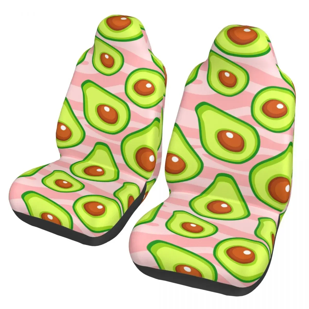 Fruits Avocado Pattern Universal Car Seat Cover Protector Interior Accessories AUTOYOUTH Avocados Lover Car Seat Covers Fishing