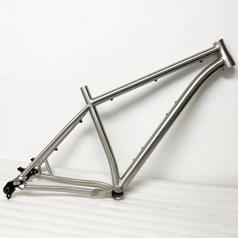 29 Plus Hardtail Mountain Bike Frame Size L With Sliding UDH Dropout Titanium Alloy For Off Road Cross Country Trail Riding