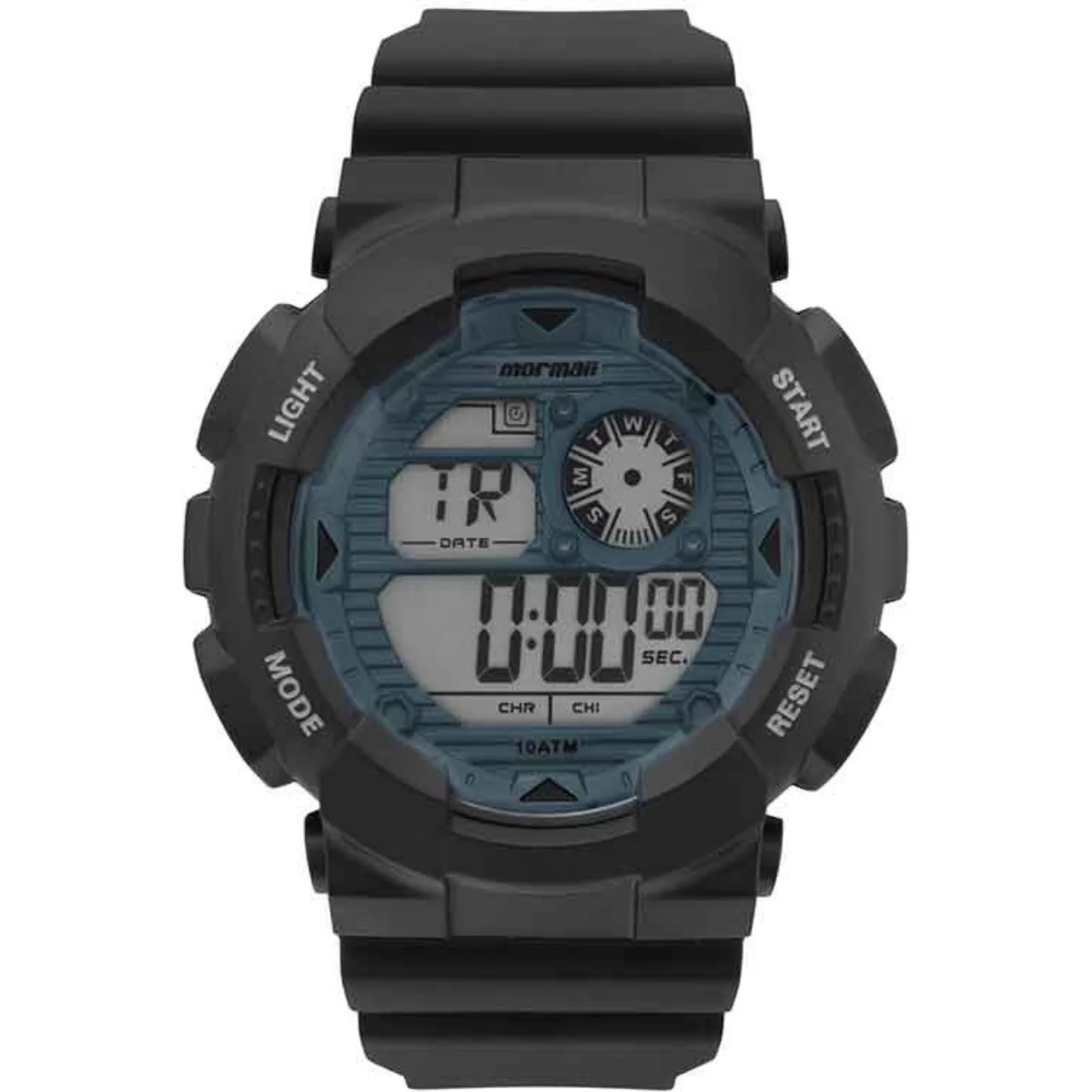 Original Mormaii Military Digital Men's Watch With Waterproof Box