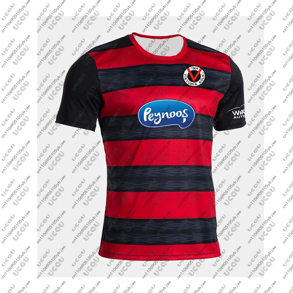 2025/26 Mens Kids Boys Breathable Football Jersey Male Training Top Adult Home Soccer Game Sports Away Gift V-Viktoria K-Köln