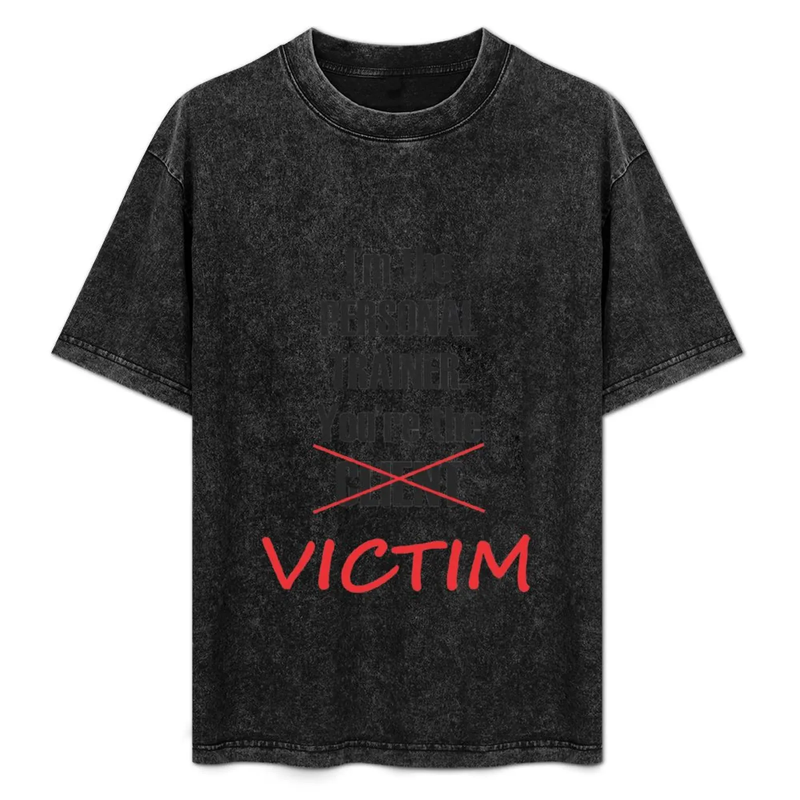 

Funny Personal Trainer Logo T-Shirt Casual Pattern Print Tee Shirt