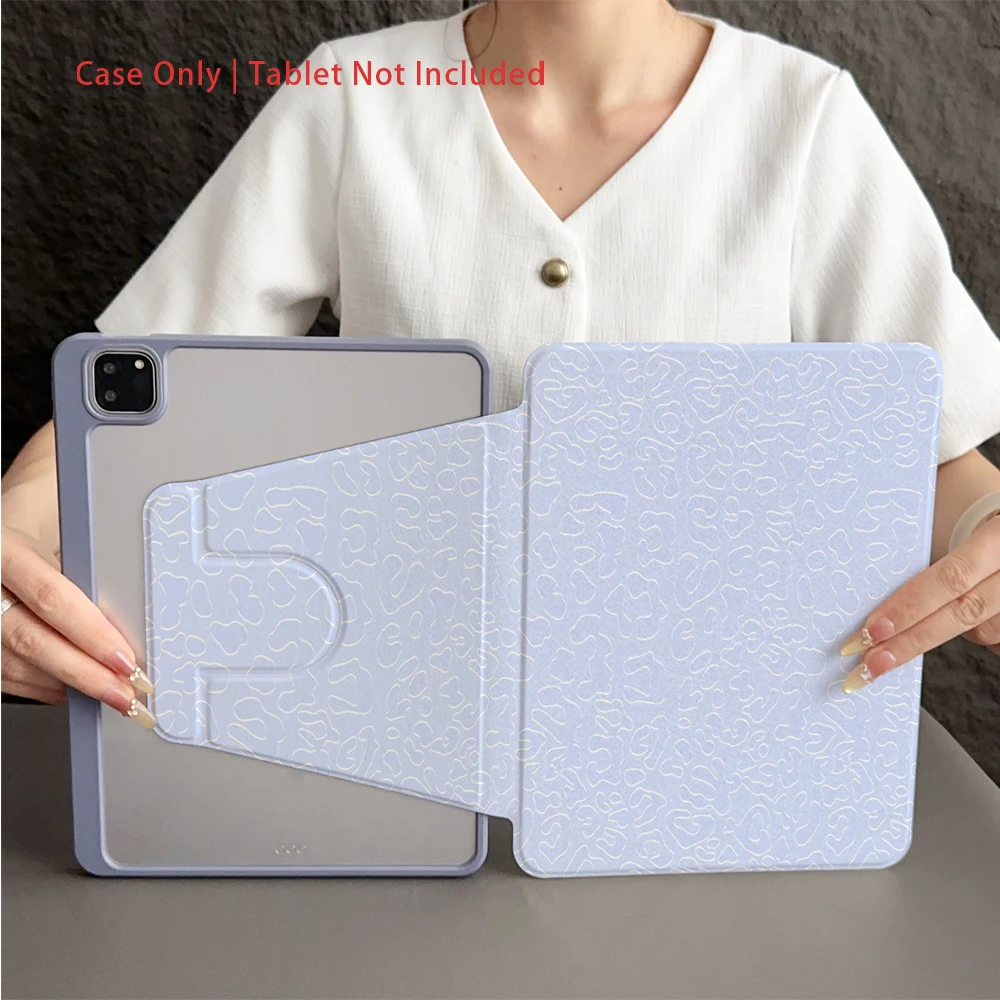 

Case compatible with iPad 10.9/Pro11/10th7/8/Air 4/5/Air 13(M3 2025)/Air 11(M3 2025)/Air 11(M3 2025)/(A16 2025)