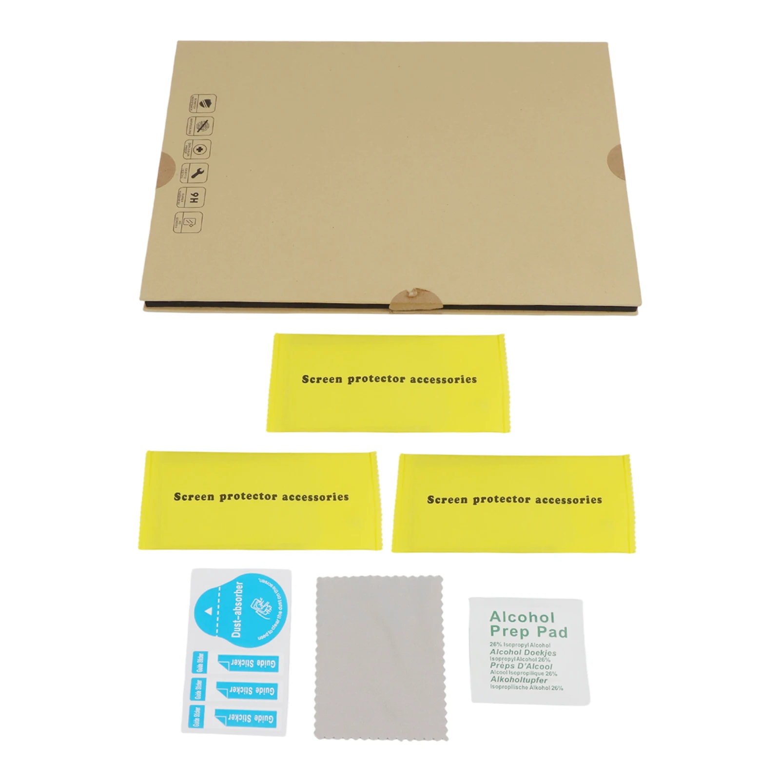 Scratch Resistant Easy Installation Film 24.1*16CM TM7 Screen Protector Optimal Clear Transparency Touch Sensitivity