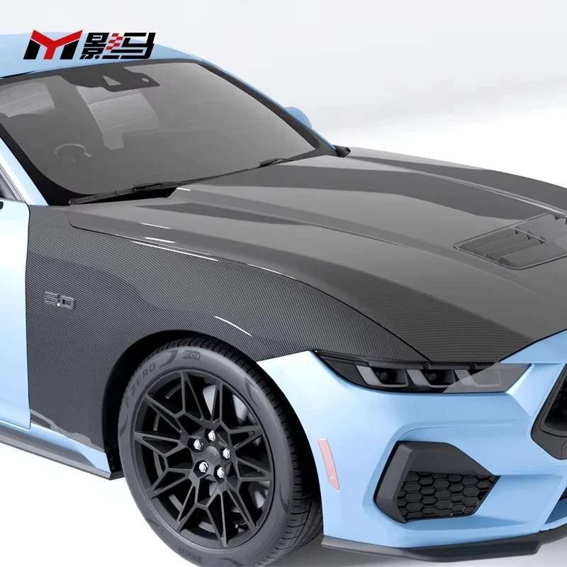 

Горячая продажа: Переднее крыло из карбона в стиле GT350 для Mustang S650 GT350, автозапчасти