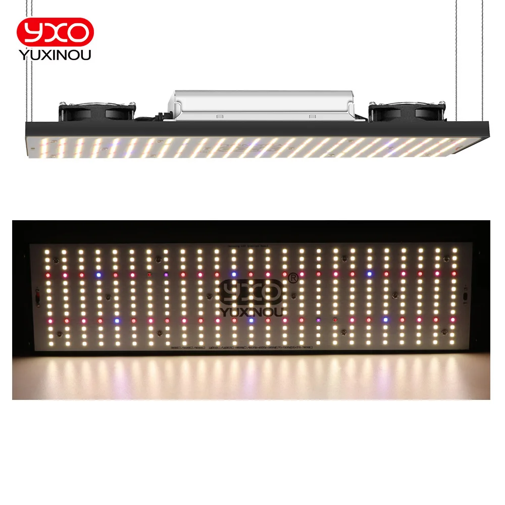 Super bright 200W Samsung LM301B LM301H Dimmable UV IR led grow light Meanwell driver For Plants Growth Lighting