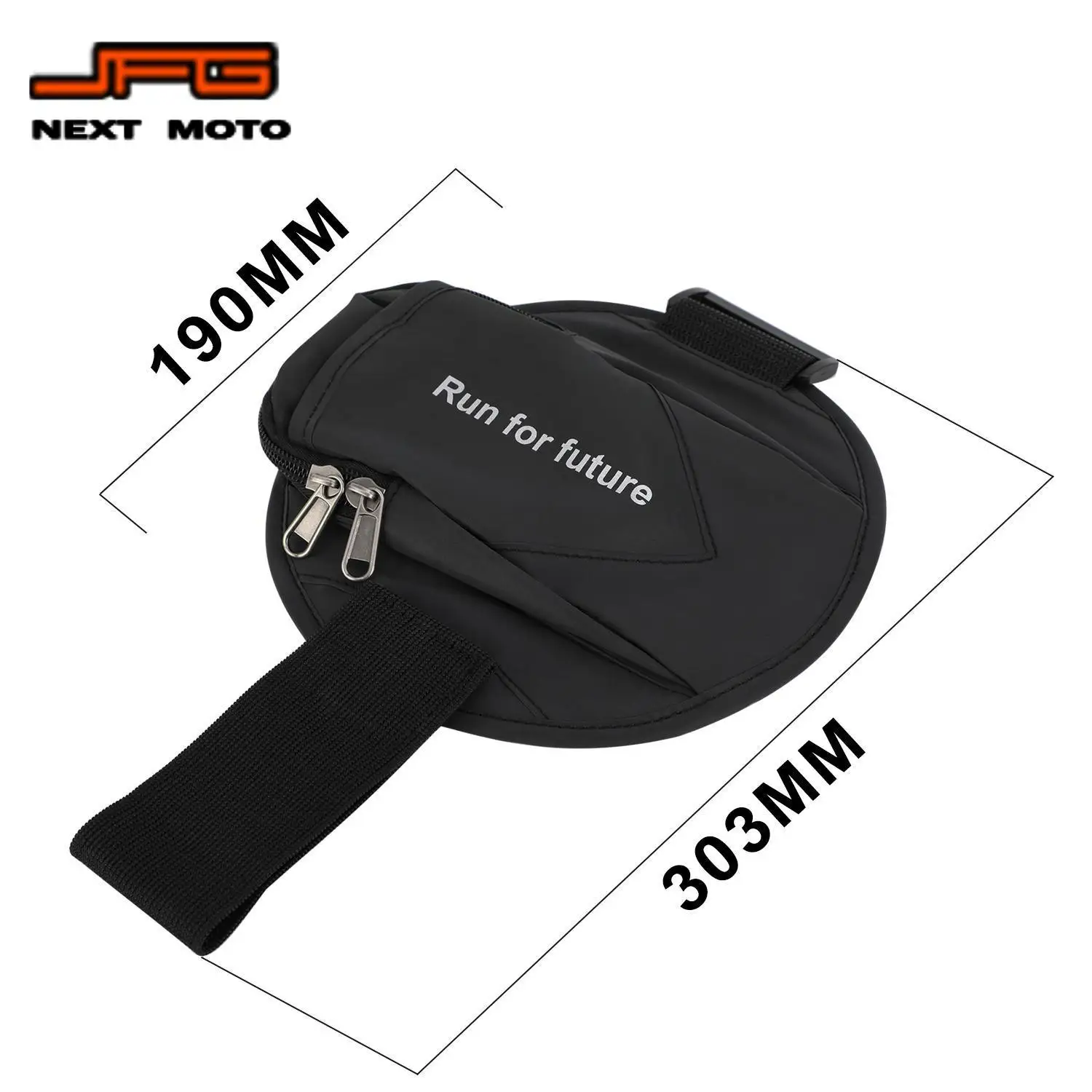 Battery Compartment Cover Bag Arm Band Storage Universal Motorcycles Accessories For KTM Honda Yamaha Kawasaki Dirt Pit Bike