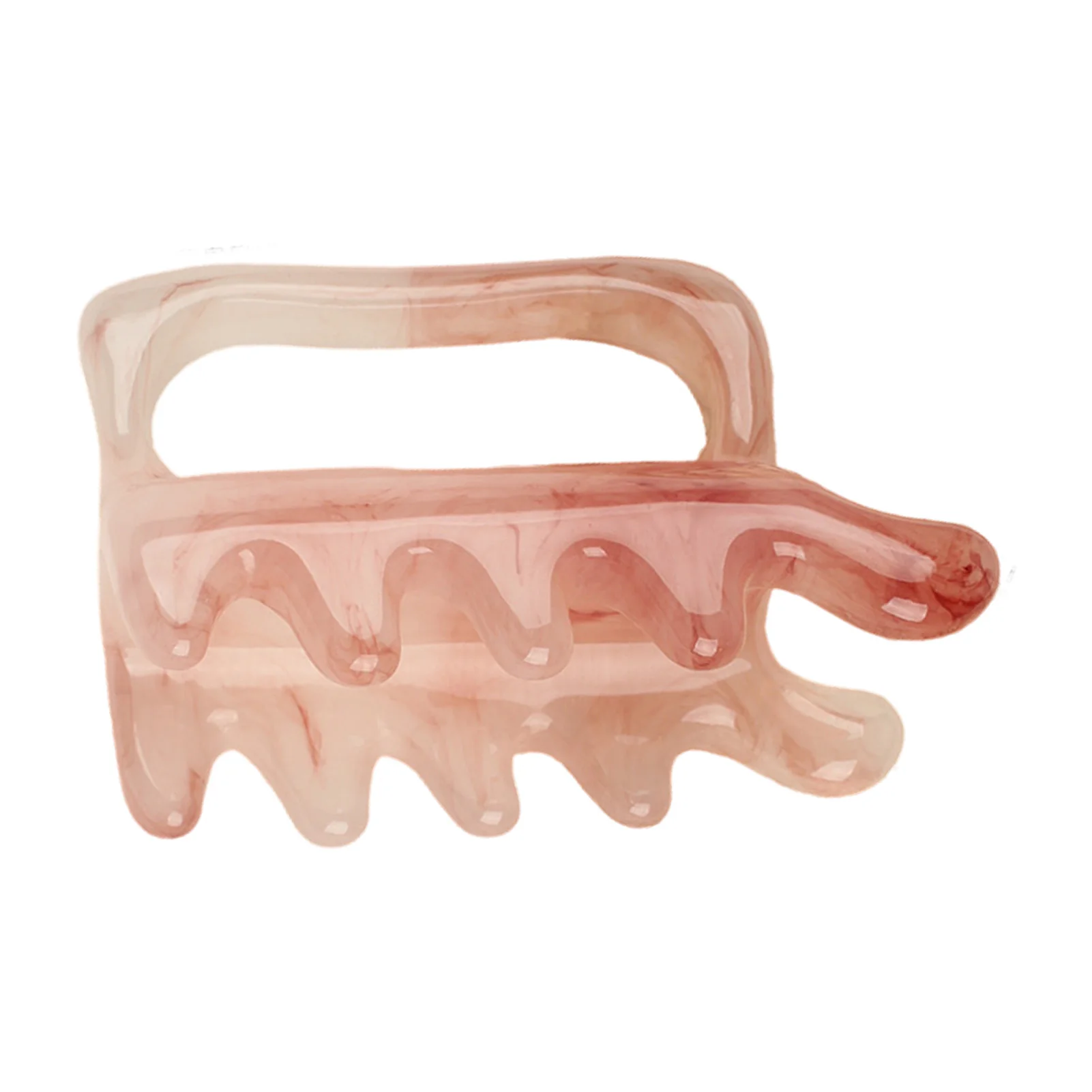 Masajeador de resina para cuello, hombros y espalda, herramienta de masaje corporal multifuncional para trabajadores de oficina, entusiastas de los deportes