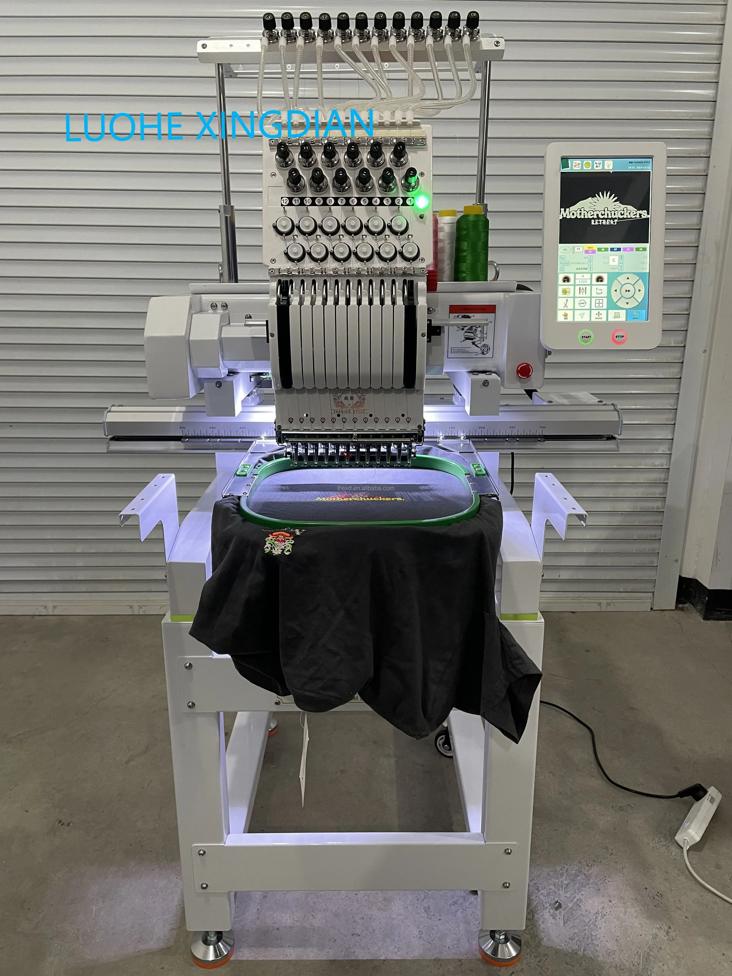 Single Head Embroidery Machine for Brother Tajima Barudan ZSK Janome Brother PE770 PE800 SE600 PR1050X PR655 PR670 - view 3