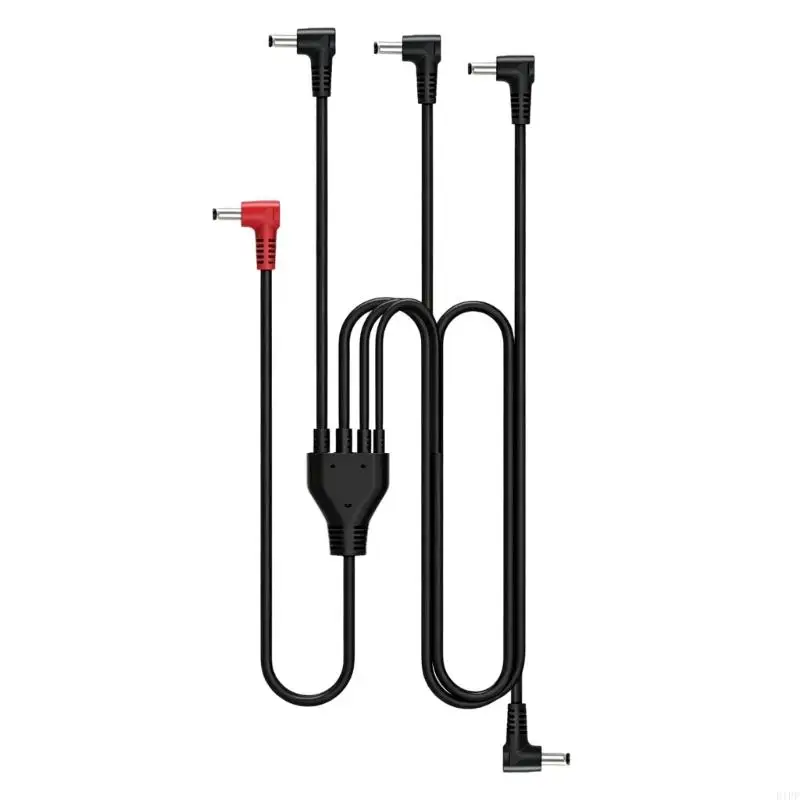 E1PF Air Conditioner Clothing Power Cable 3.8X1.35Mm PVC Splitter Cord for Daily Spare Travel Use at Work