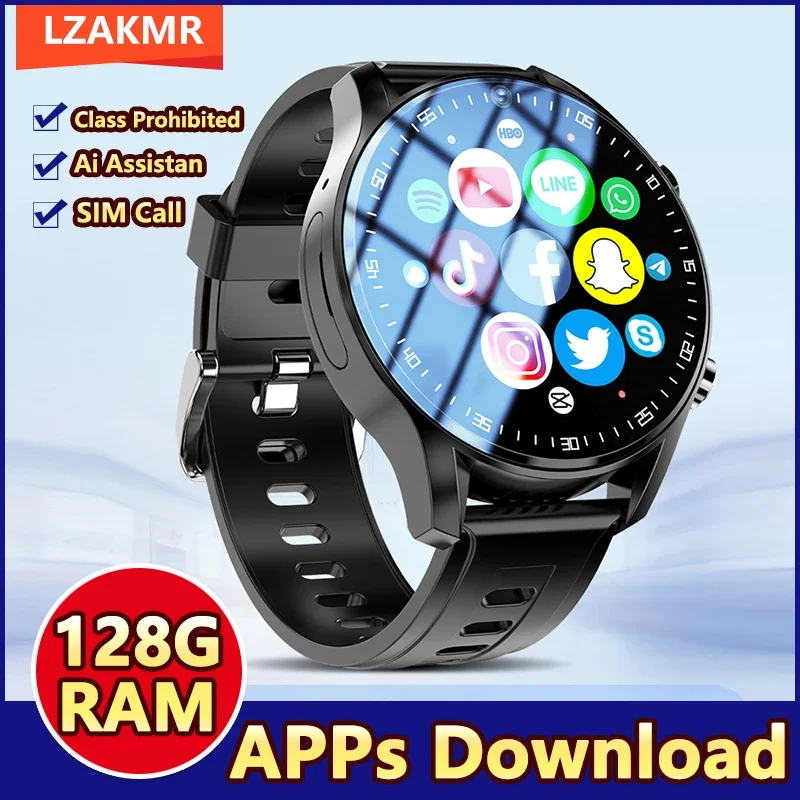 Dual Camera Smart Watch NEW A7 GPS Positioning SIM Call 128G RAM AiAssistant APP Download SmartWatch Dial Call Advanced Features