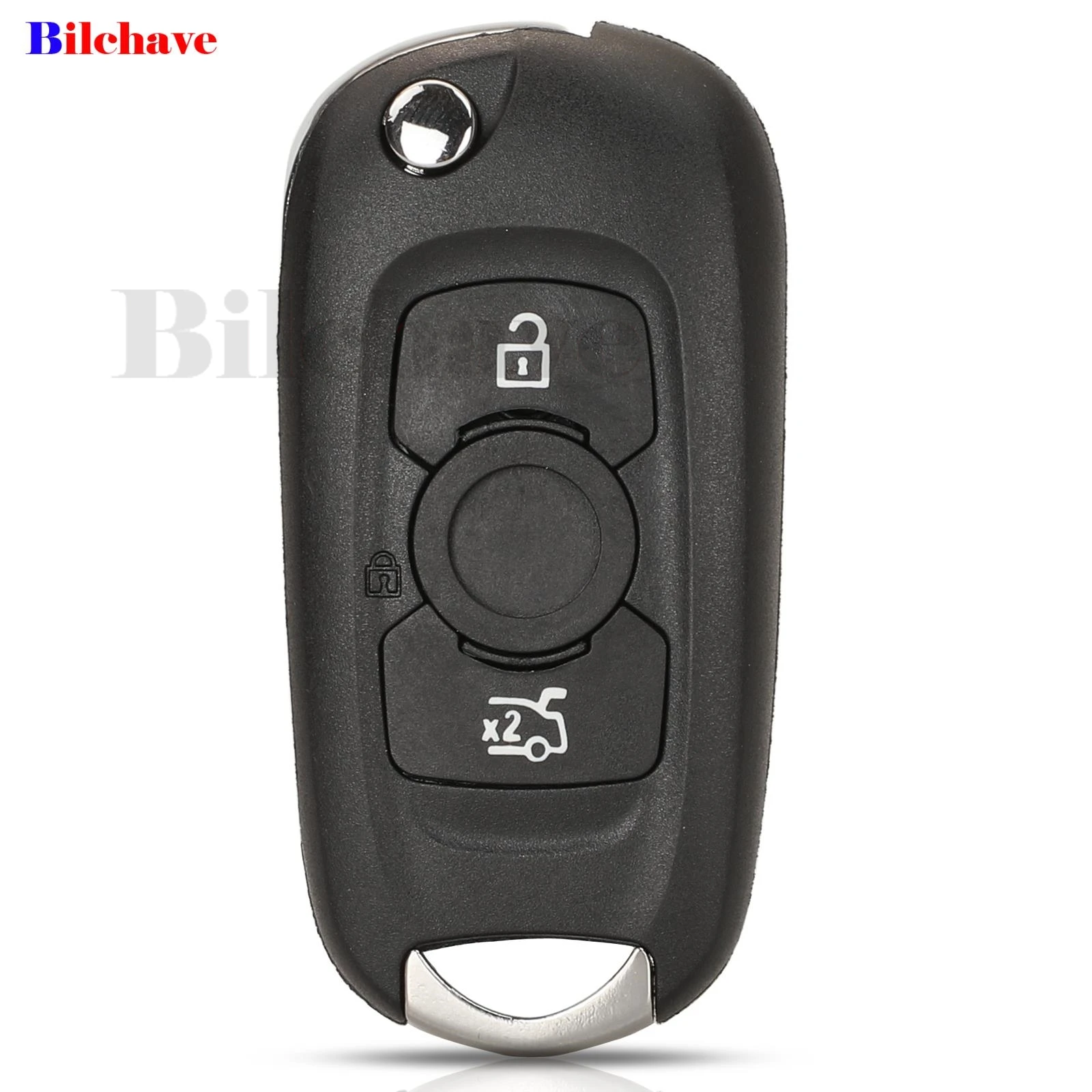 jingyuqin 3 Buttons For Buick Opel Fob Folding Smart Remote Control Car Key ASK 315MHz ID46 Chip Uncut Blade Replacement