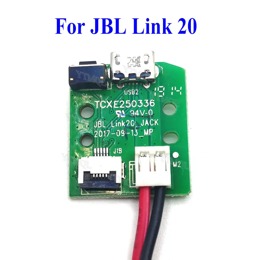 1 pz per JBL Link 10 20 Chrage Charge3 Bord Micro USB Switch connettore presa Jack di ricarica