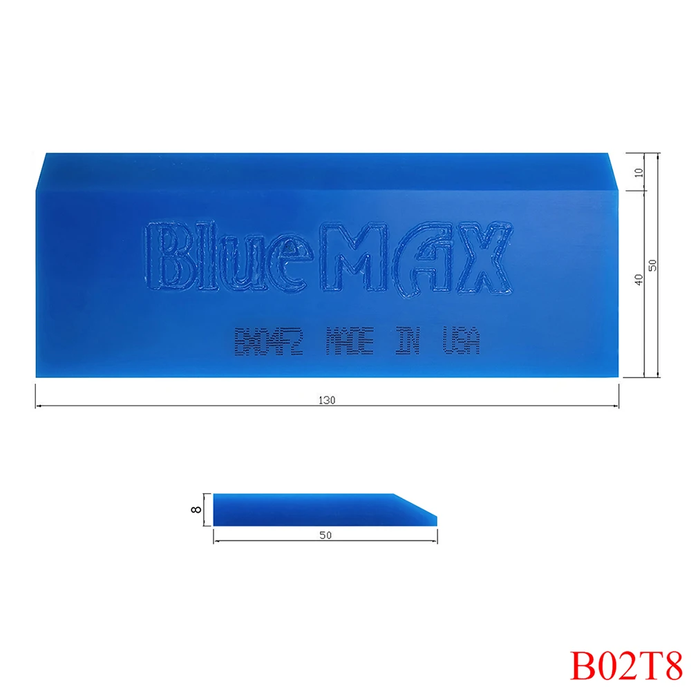 BlueMax-espátula de goma TPU PPF, película de protección de pintura de coche, envoltura de vinilo, raspador, accesorios para automóviles,