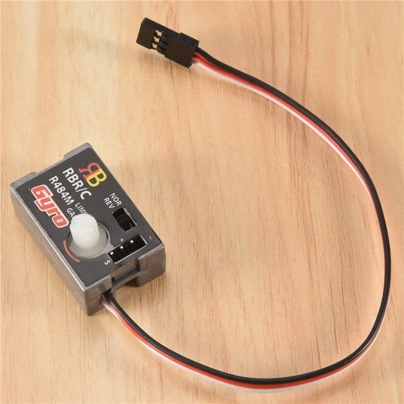 

B05B-5X Mini Gyro Gyroscope For WPL D12 1/10 RC Car Drift Racing Car Steering Output Integrated Compact Light-Weight Design