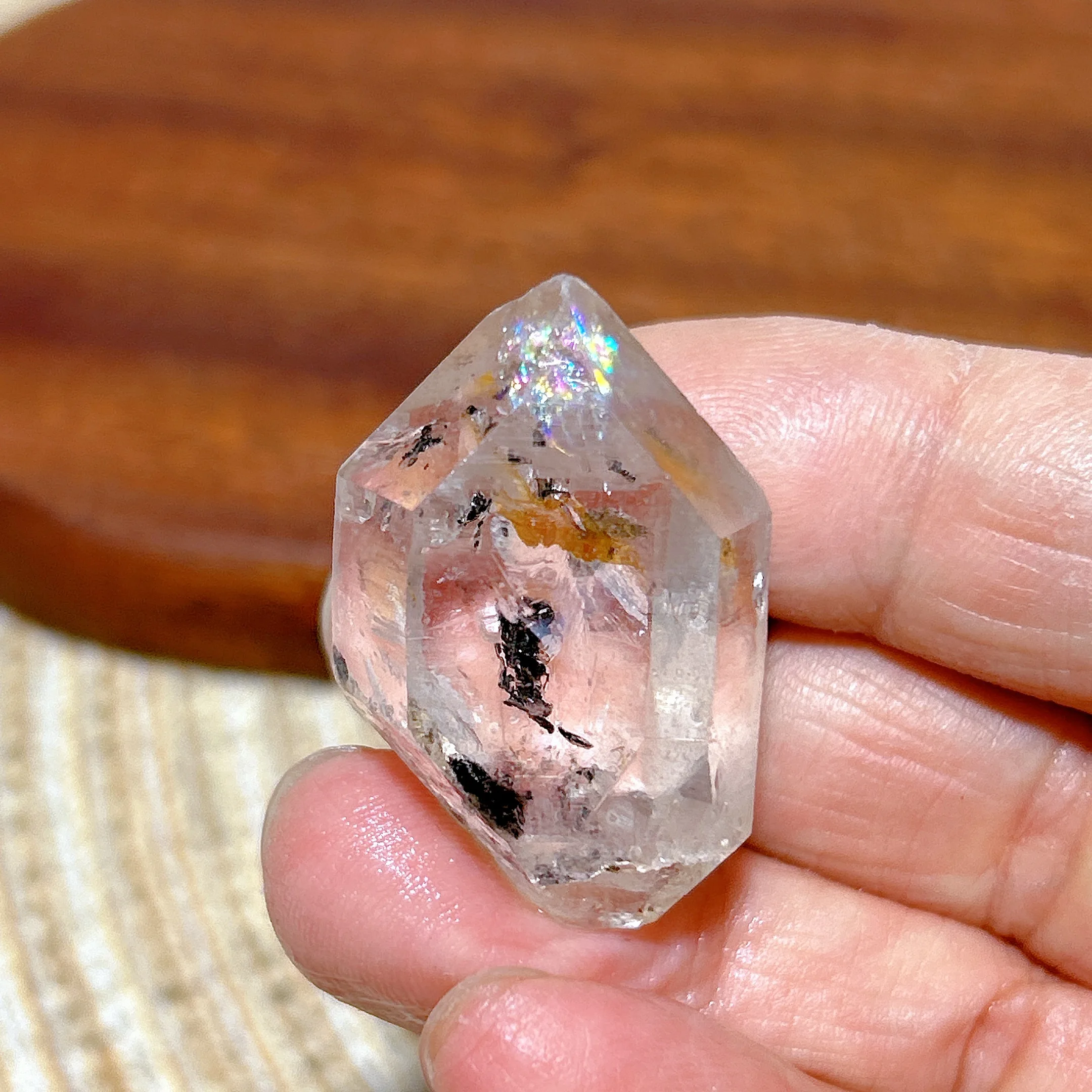 Natural Crystal Herkimer Diamond Specimen Raw Stone High Quality Healing Gemstones Mineral Energy Reiki Home Decorations Gift