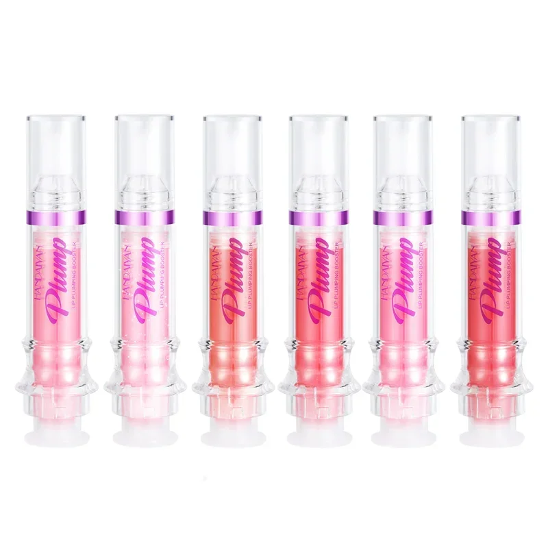 Lip Plumping Gloss Repair Jelly Batom, reduzir linhas finas, hidratante de longa duração, bálsamo labial sexy, maquiagem, 6 cores, 5ml