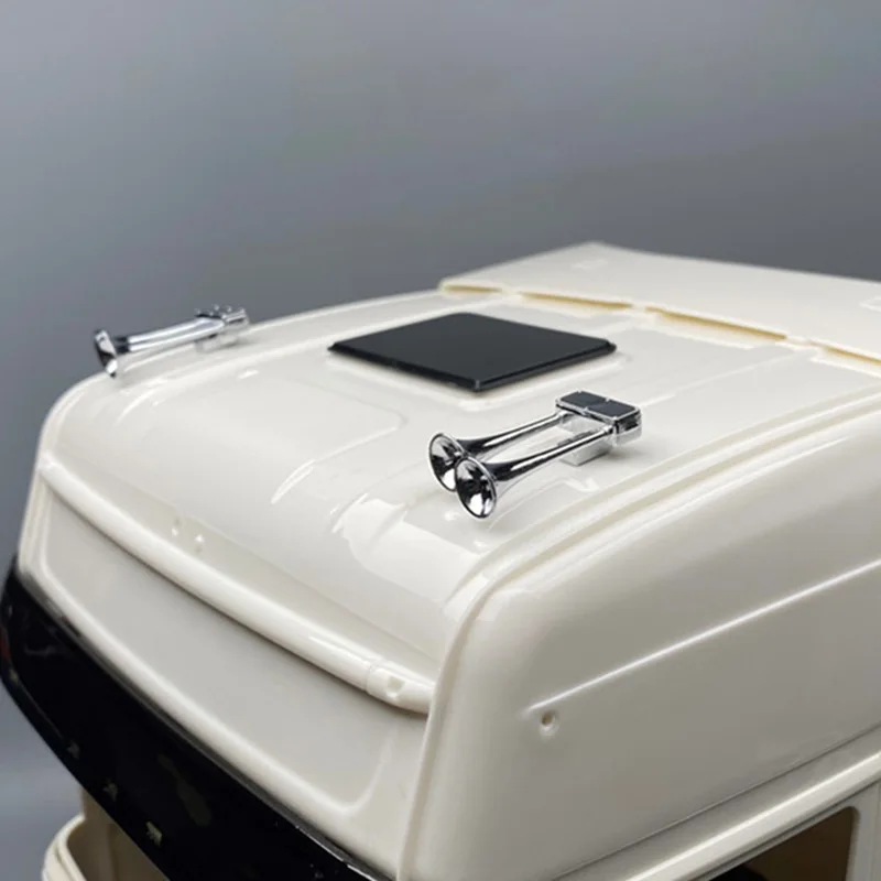 1:14 スケール プラスチック製装飾トランペットホイッスル タミヤ RC トラック SCANIA 770S R620 VOLVO BENZ Arocs MAN TGX 車アクセサリー用