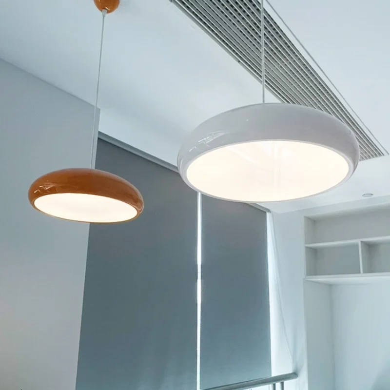 Nordic Led Designer Chandelier Color Aluminum Pendant Lamp for Restaurant Kitchen Bar Hanging Lighting Room Decor Lustre Lights