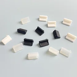 USB Dust Plug Charger Port Cover Cap Female Jack Interface Universal Silicone Dustproof Protector Tablet PC Notebook Laptop
