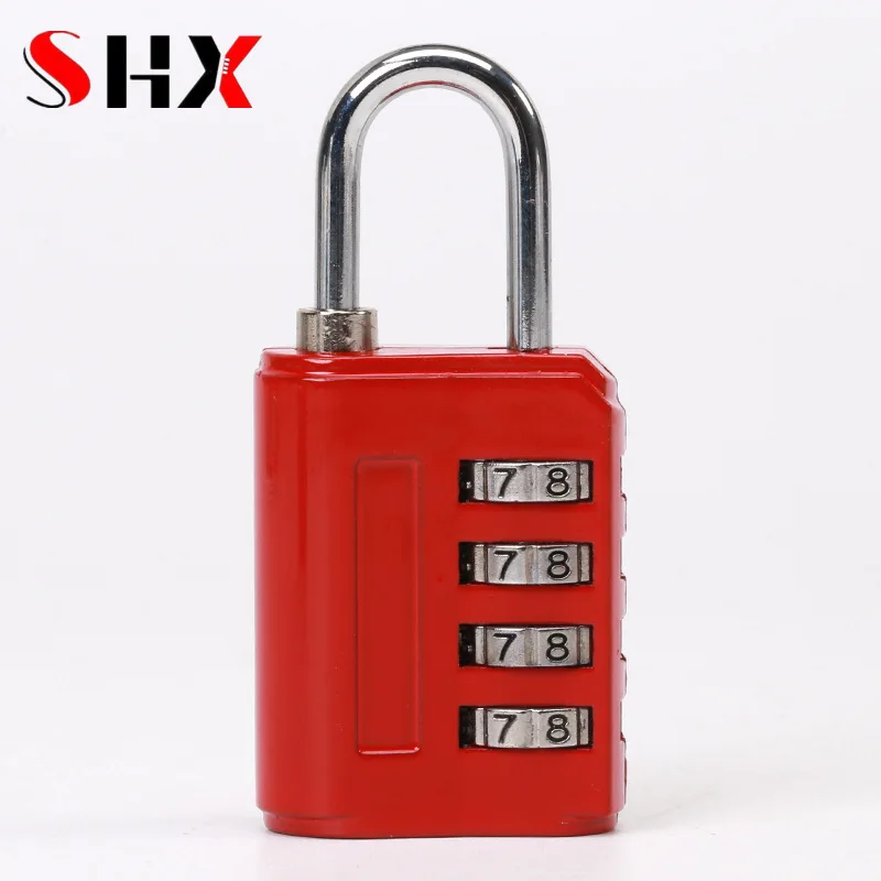 4 Digits Password Code Combination Padlock Aluminum alloy Suitcase For Luggage Travel Code Lock Code Keyed Anti-thieft Lock