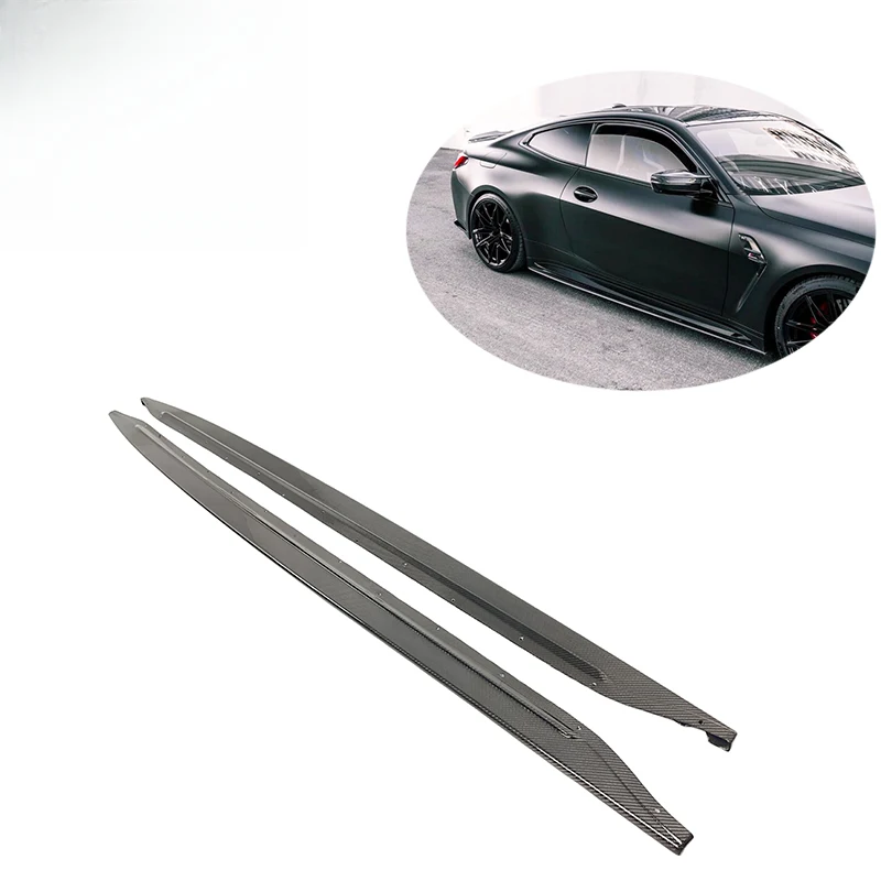 

Hot Selling High Quality Carbon Fiber MHC Style Side Skirts for 2021-2024 Side Skirt Lip