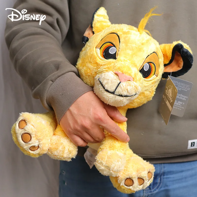 

25cm Kawaii Simba Plush Toy Lion King Plush Toys Original Disney Anime Stuffed Doll Cartoon Cute Animal Plushie For Boys Gifts