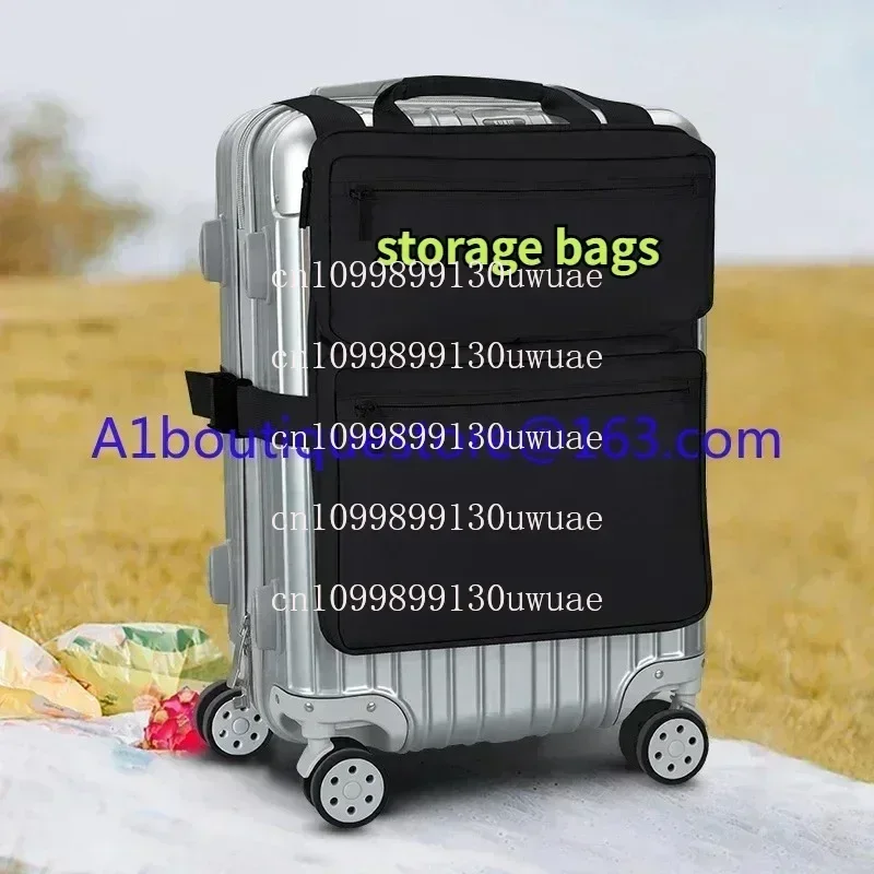 

Suitable for 20-inch suitcases, additional bags, large-capacity boarding case hanging bags, foldable external strap storage bags